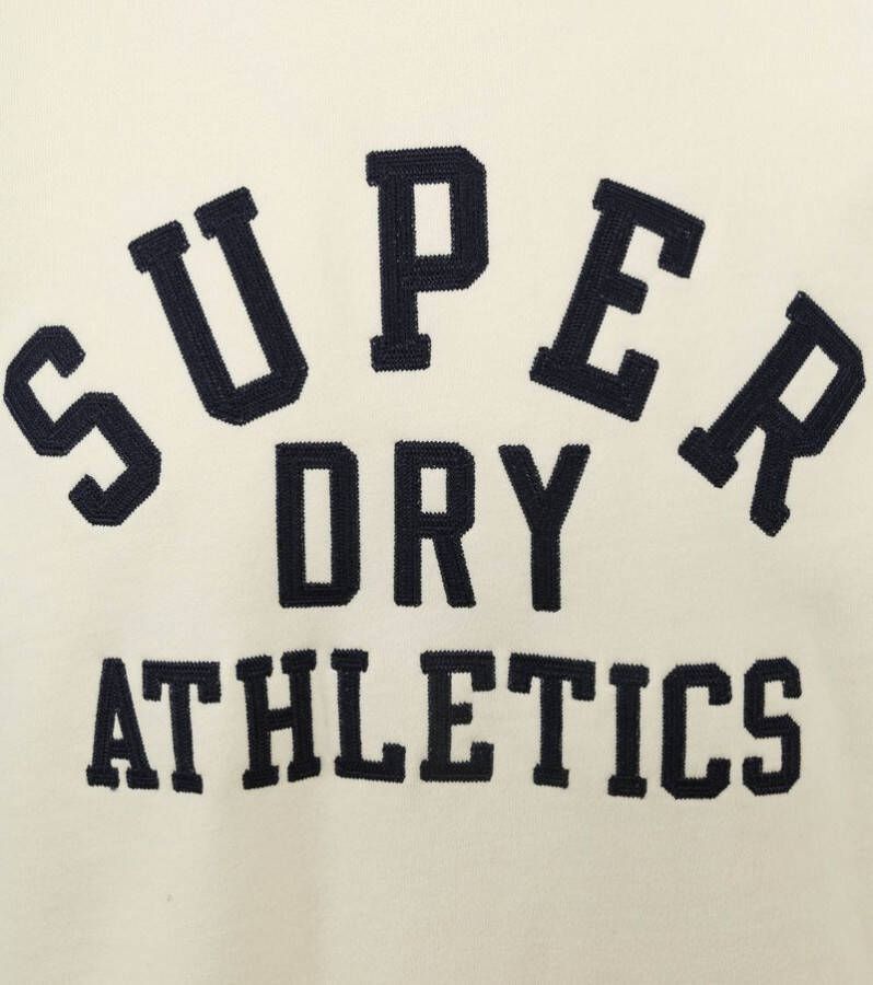 Superdry Vintage gym athletic crew winter cream(m2012099a 4px )