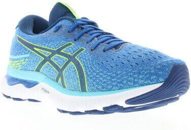 ASICS gel nimbus 24 hardloopschoenen blauw/groen heren