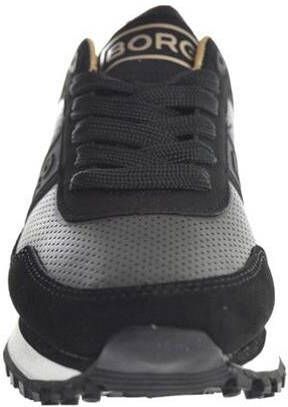 Björn Borg R2000 DLX W suède sneakers zwart/roségoud