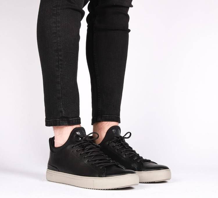 Blackstone Sg08 Black Men's MID Sneaker , Zwart, Heren