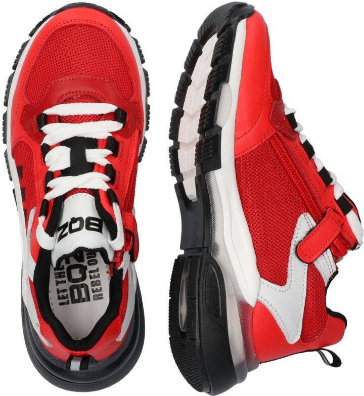 Braqeez Sneakers Gio Genna 421470-541 Rood-36 maat 36