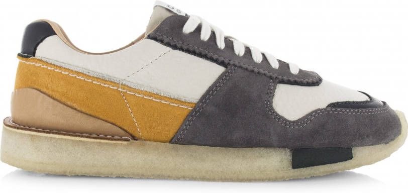 Clarks Torrun sneakers grijs grey combi , Grijs, Heren