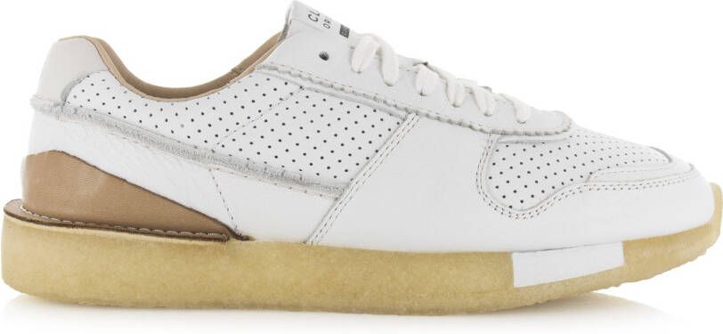 Clarks Sneakers 26160482 , Wit, Heren