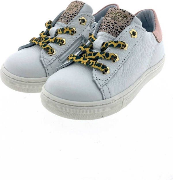 Develab 42618 122 White Nappa Lage sneakers