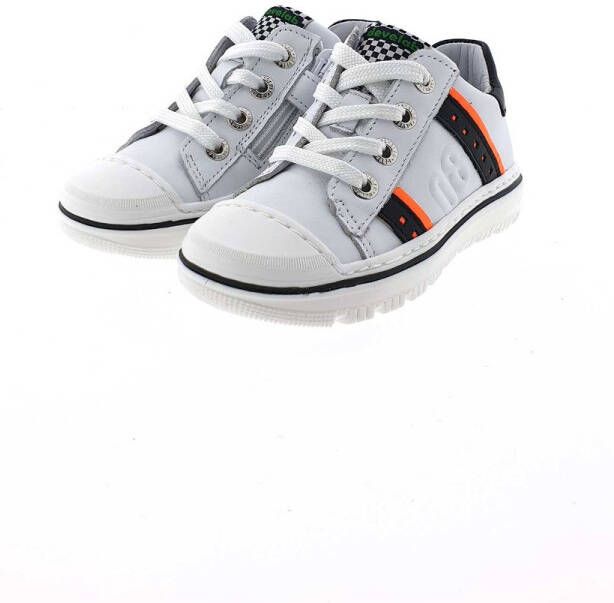 Develab 45025 122 White Nappa Lage sneakers