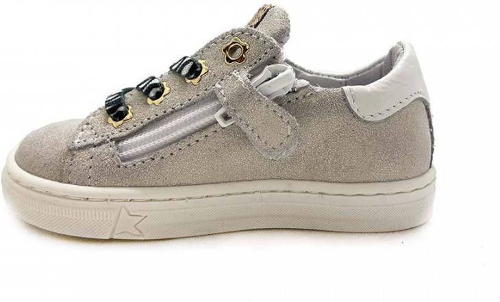 Develab Zilveren Devlab Sneakers