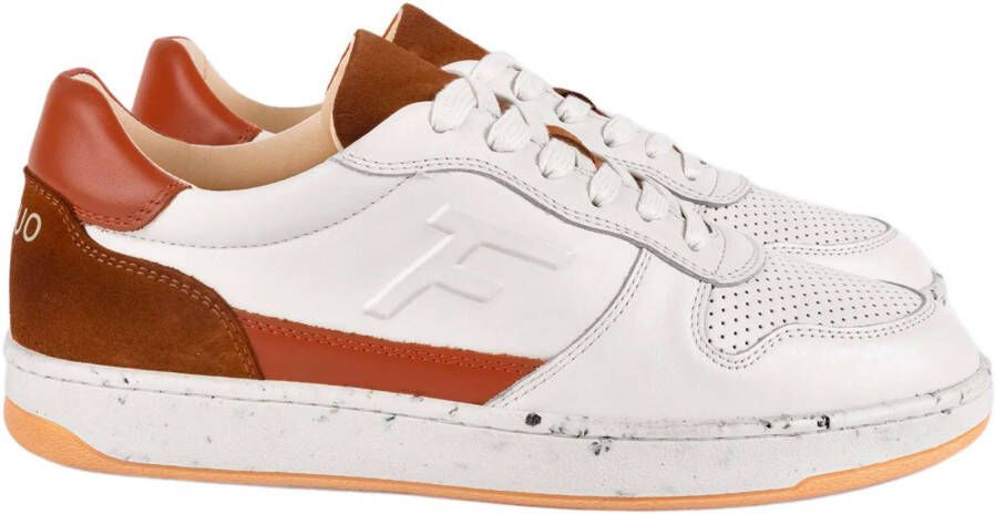 faguo Alder leather suede sneakers & brown