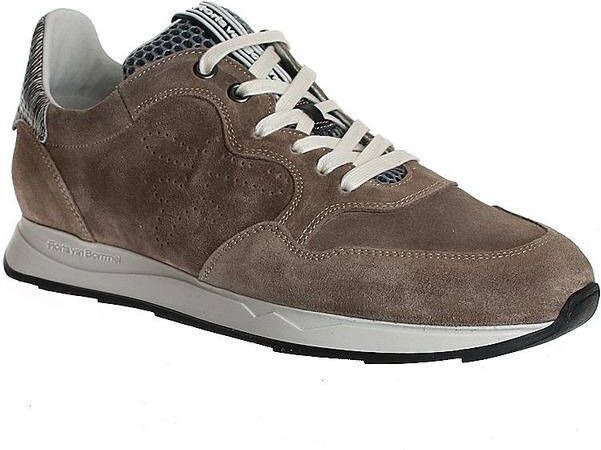 Floris van Bommel Sneaker met suède details