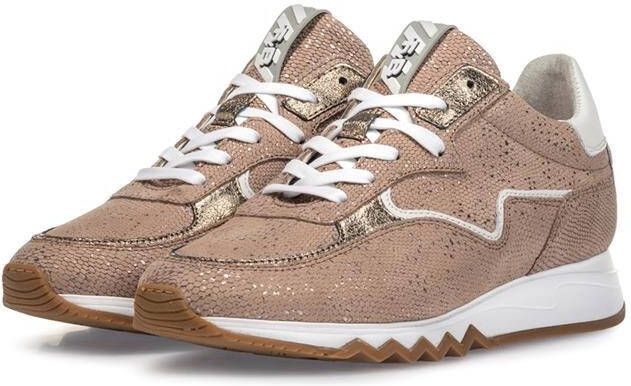 Floris Van Bommel Beige Lage Sneakers Sfw 10060