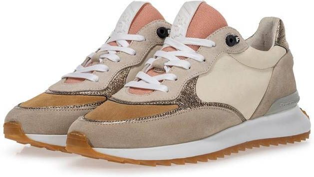 Floris Van Bommel Beige Lage Sneakers Sfw 10064