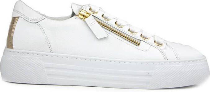 Gabor Comfort Sneaker G Leest , Wit, Dames