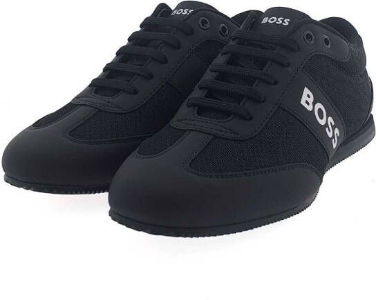 Boss Black Rusham Lowp Sneakers , Zwart, Heren