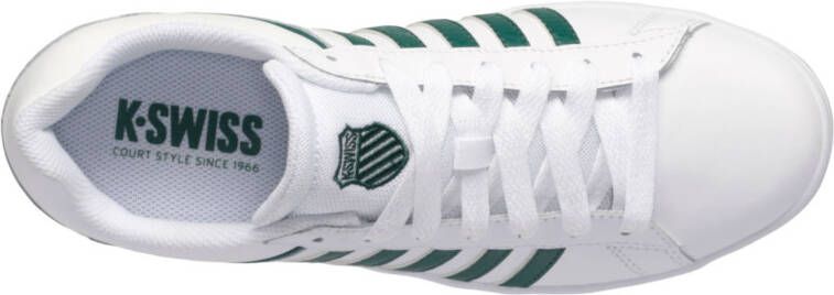 K-SWISS K Swiss Kswiss court winston mens white green 06154 942