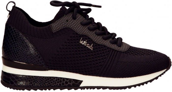 la strada sneakers gebreide 2101400 4500 , Zwart, Dames