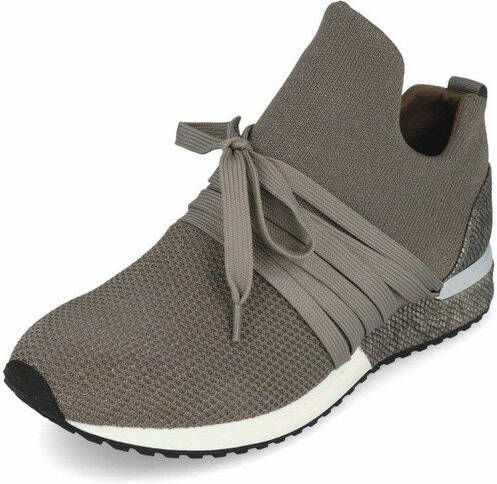 La Strada Slip on sneakers met opgestikte siersluiting