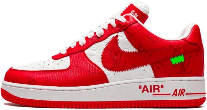 Nike Air force 1 low louis vuitton virgil abloh white green
