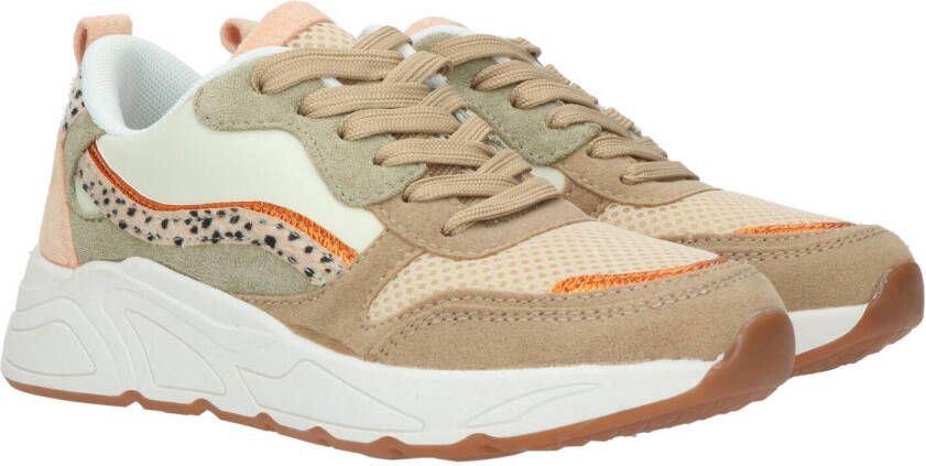 Ps poelman Sneaker Meisjes Beige/Multi