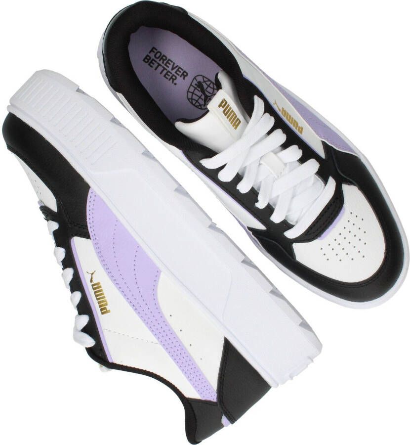 Puma Karmen Rebelle Sneaker Dames Zwart/Wit/Paars