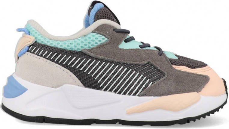 Puma RS Z sneakers lichtoranje/bruin/aqua