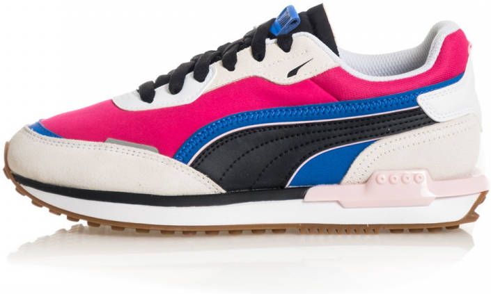 Puma City Rider sneakers grijs/fuchsia/paars