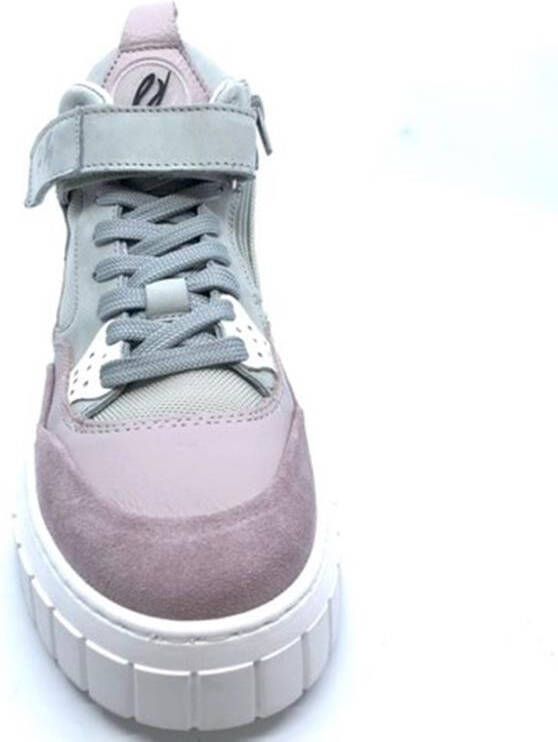 Red-Rag Paarse Red Rag Hoge Sneaker 71306