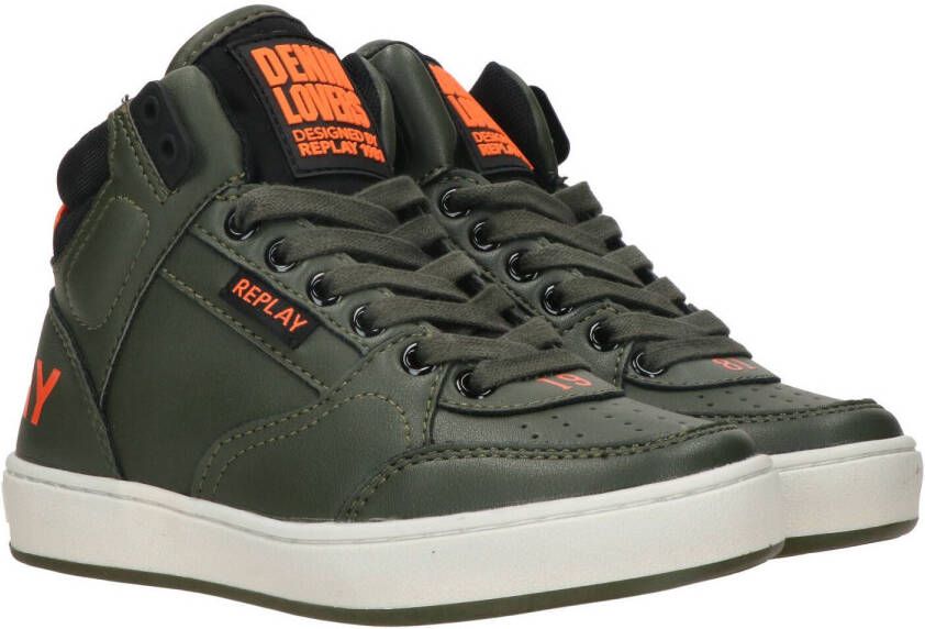 Replay Cobra Basket Veterboot Jongens Groen