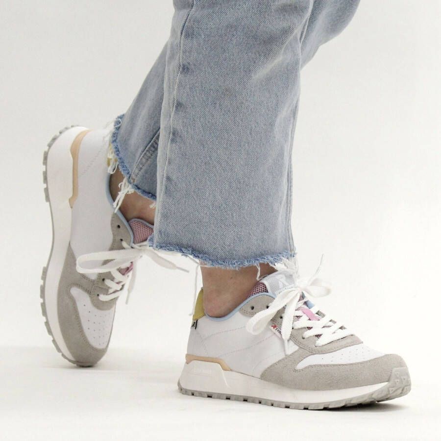 Rieker Sneaker Dames Wit/Multi