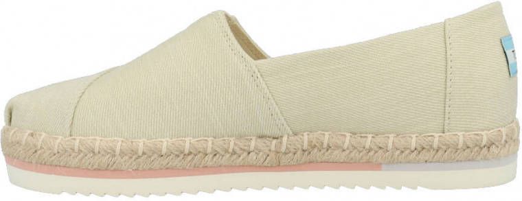Toms Alpargata Platform 10017830 Beige 37
