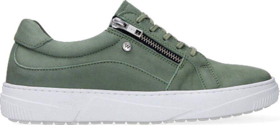 Wolky Groene Veterschoenen Direct Longbeach