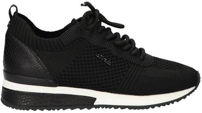 La Strada Sneakers met sleehak met metallic inzet bij de hiel