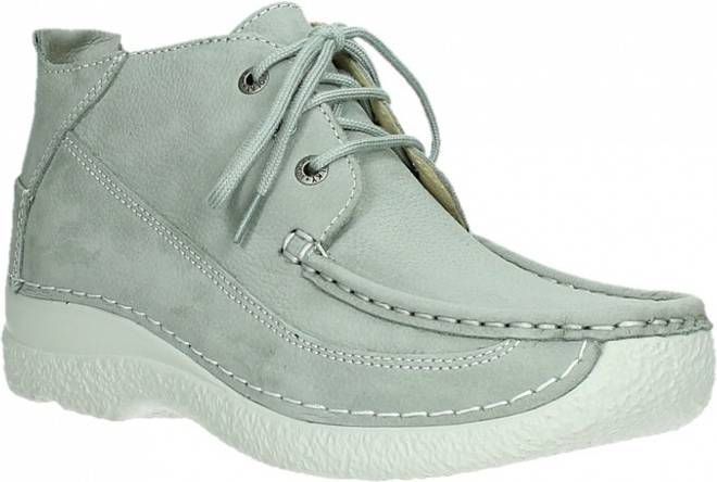 Hoge Sneakers Wolky 06200 Roll Moc 11206 licht grijs nubuck