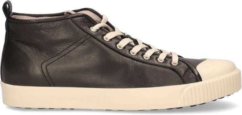 Blackstone Vg28 Black Mid Sneaker , Zwart, Heren
