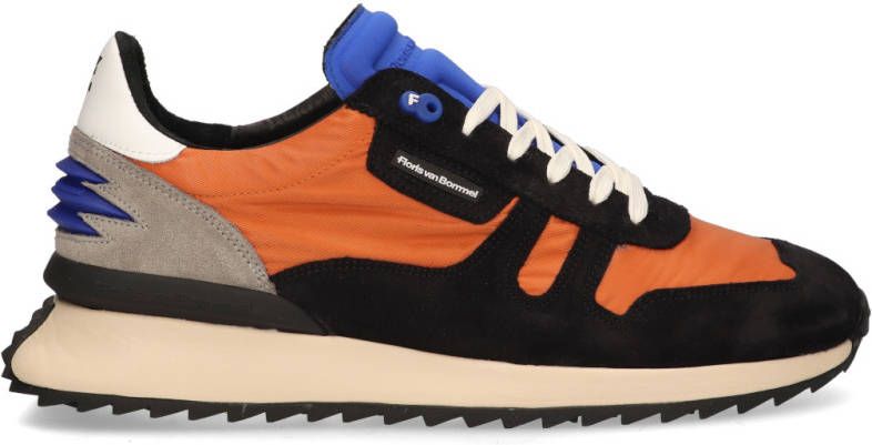 Floris van bommel Sharki SFM 10116 01 Orange G+ Wijdte Lage sneakers