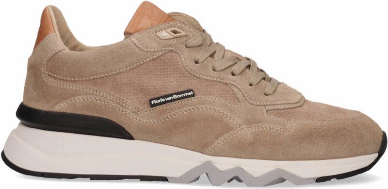 Floris van bommel De Zager 02.23 Light Brown G+ Wijdte Lage sneakers