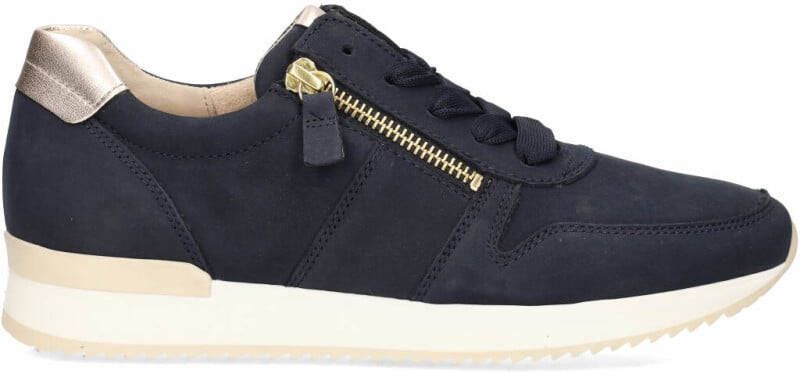 Gabor 23.420.16 Blue Powder G Wijdte Veterschoenen