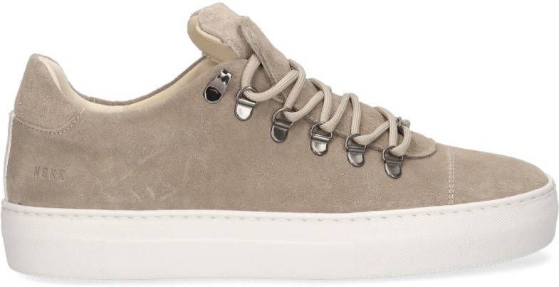Nubikk Jagger Classic Taupe Suede Lage sneakers