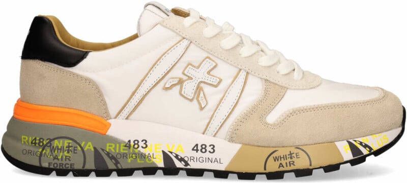 Premiata Lander low top sneakers , Wit, Heren