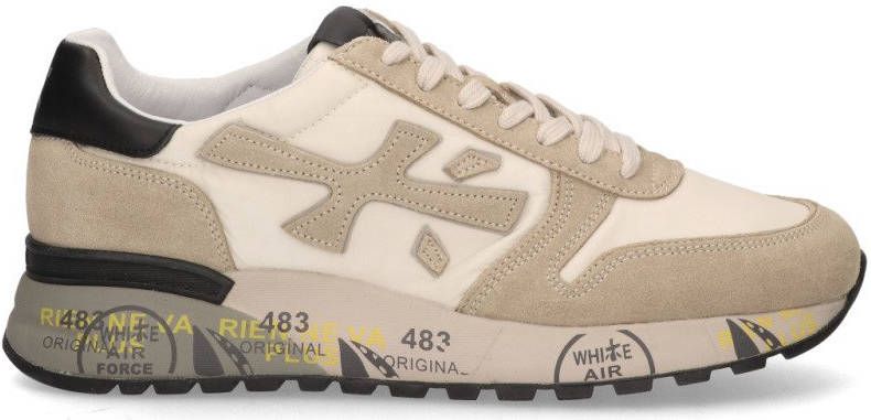 Premiata Mick 5895 low Sneakers , Beige, Heren