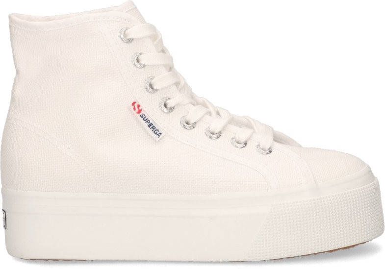Superga Witte Hoge Sneaker 2708 High Top