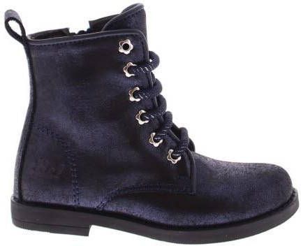 Clic Blauwe Veterboots Barbados Azul