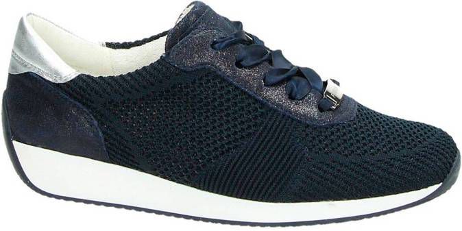 Ara Lissabon comfort veterschoenen donkerblauw
