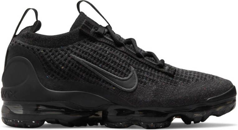 Nike Air VaporMax 2021 FK Kinderschoenen Zwart