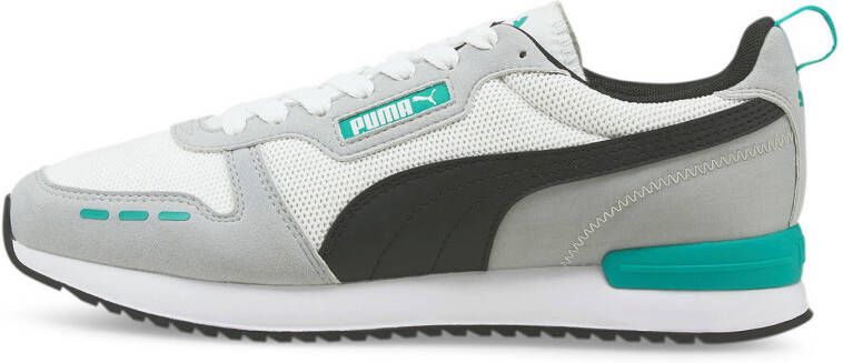 Puma R78 sneakers wit/zwart/aqua