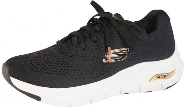 Skechers arch fit hardloopschoenen zwart/goud dames