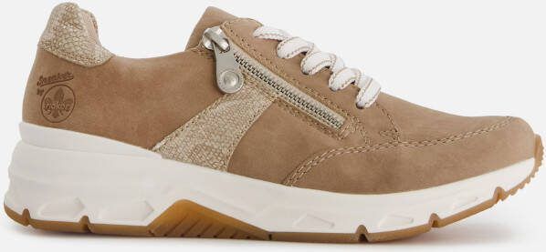 Rieker Sneakers beige Synthetisch