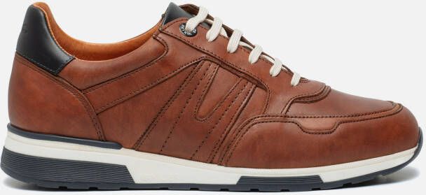 Van Lier Positano Sneakers cognac Nubuck
