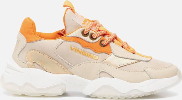 VINGINO Vincia sneakers beige Leer